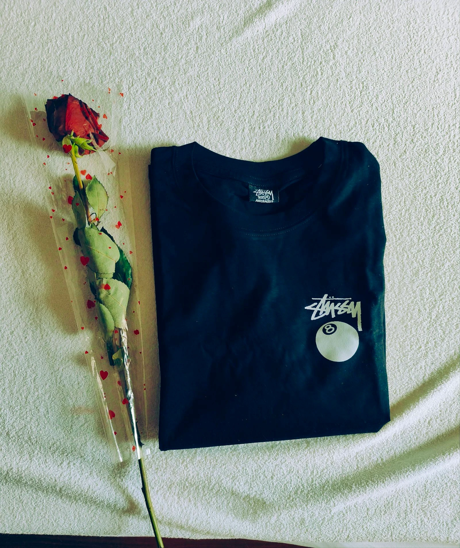 T-shirt Stüssy 8 Ball Noir – photo 2